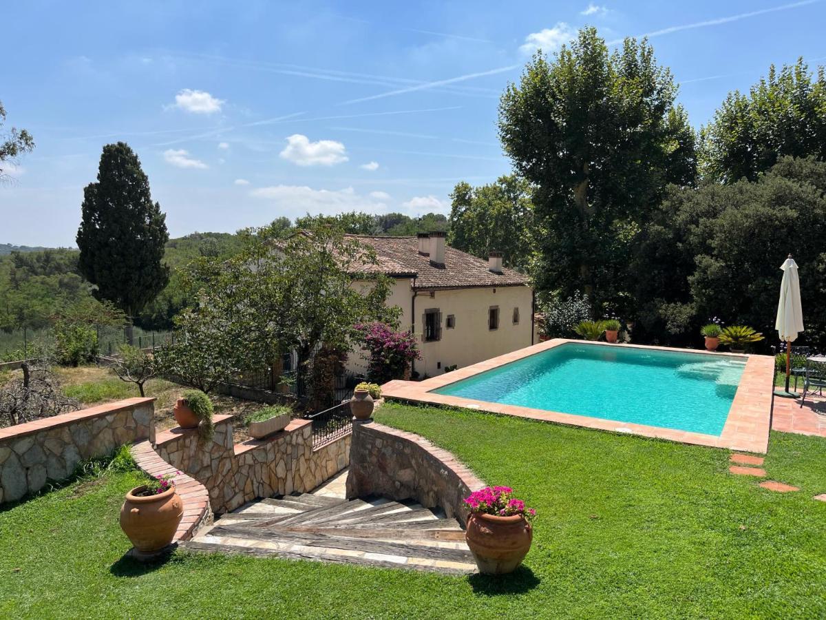 Masia Can Viver - Olive Oil Tourism B&B Bigues I Riells ภายนอก รูปภาพ