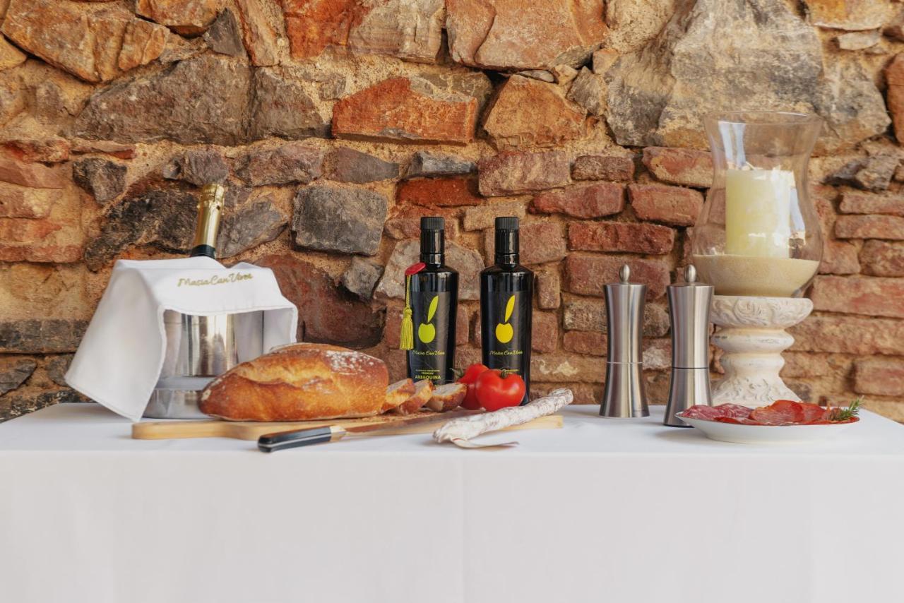 Masia Can Viver - Olive Oil Tourism B&B Bigues I Riells ภายนอก รูปภาพ