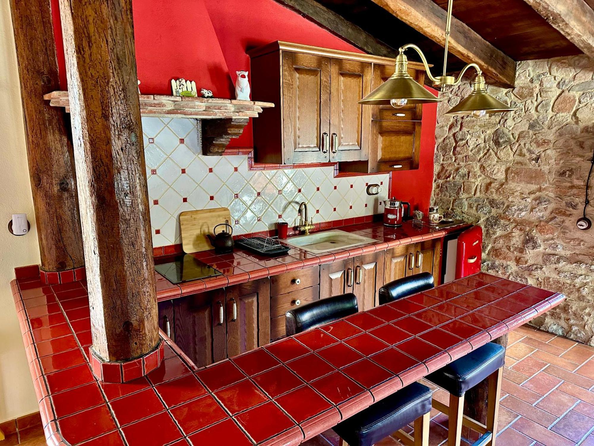 Masia Can Viver - Olive Oil Tourism B&B Bigues I Riells ภายนอก รูปภาพ