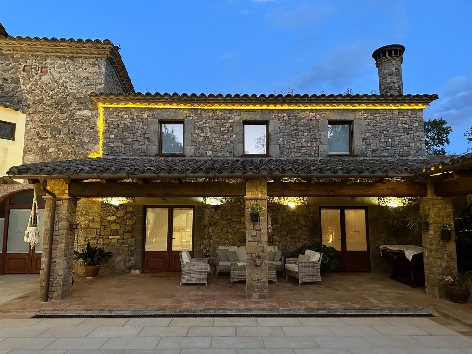 Masia Can Viver - Olive Oil Tourism B&B Bigues I Riells ภายนอก รูปภาพ